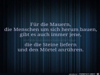 fuer die Mauern
