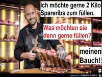 Spareribsbestellung