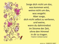 Sorge dich nicht