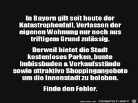 Finde den Fehler