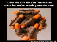 H�bsch f�r den Osterhasen