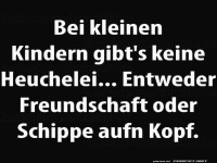 Bei kleinen Kindern l�uft das so