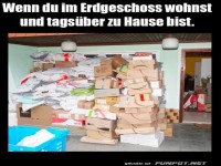 Wenn du im Erdgeschoss wohnst und tags�ber zu Hause bist