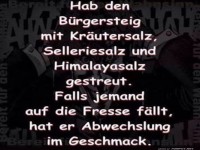 Gourmet-B�rgersteig f�r den Winter?