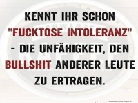 Kennst du das mit der Fucktoseintoleranz?