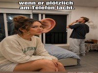 Wenn er telefoniert und du alles h�rst