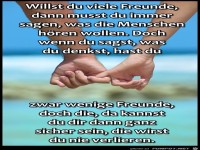 Willst du viele Freunde