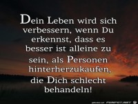dein leben wird sich verbessern