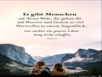Es gibt Menschen