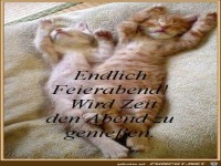 Endlich Feierabend