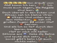 die Regale sind leer