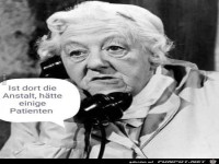 Ist dort die Anstalt