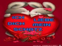 Ich Liebe Dich mein Schatz Sticker