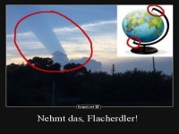 Himmel zeigt Erdkrmmung