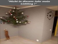 Der schwebende Weihnachtsbaumtrick