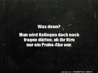 Man wird ja wohl fragen d�rfen