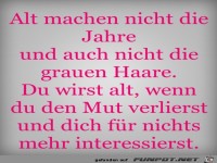 alt machen nicht die jahre 
