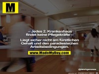 Krankenhaus findet keine Pflegekr�fte