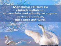 Manchmal solltest du einfach aufhoeren