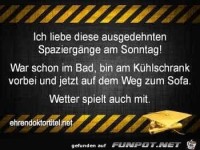 Ich liebe Spazierg�nge