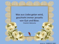 Was aus Liebe getan wird