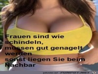 Frauen sind wie schindeln..