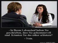 Humor im Vorstellungsgespr�ch