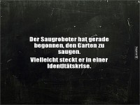 Saugroboter in Identit�tskrise
