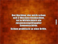 Verwechslungen am K�chenfenster