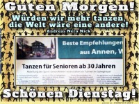 Tanzparty ab 30: Eine neue Welt!