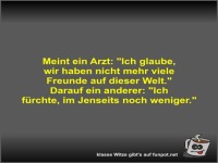 Meint ein Arzt