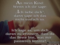 an mein Kind