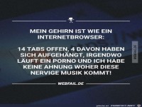 Gehirn wie Browser