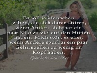 Ein paar Kilo zuviel