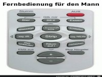Fernbedienung fuer den Mann