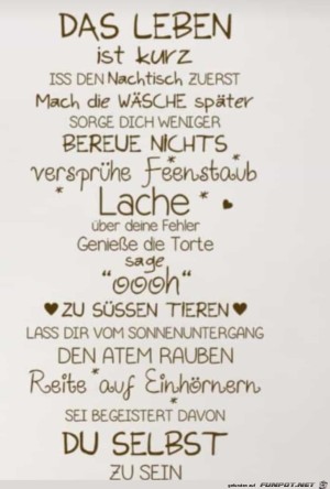 Das-Leben-ist-kurz.jpg auf www.funpot.net