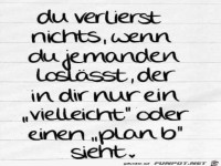 Du verlierst nichts