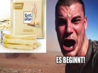 Ritter Sport Spargel-Meme