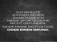 Motivationsproblem beim Joggen