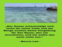 der ozean entschuldigt sich nicht