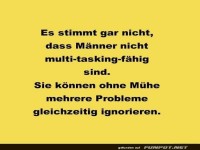 Mnner und das wahre Multitasking
