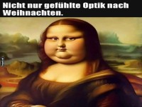 Weihnachts-�berraschung � la Mona Lisa