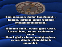 ein neues jahr beginnt
