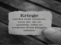 Wenn Gener�le selbst marschieren m�ssten!