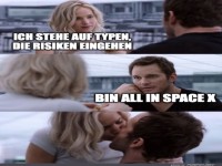 Liebe in Gefahr: All in f�r Space-X!