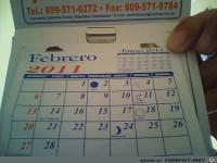 dominican calender