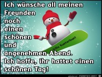 Wuensche all meinen Freunden