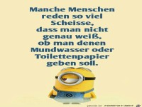 Manche reden so viel