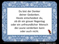 Du bist der Denker