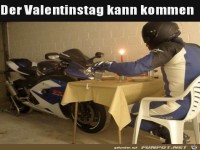 Vorbereitet f�r den Valentinstag